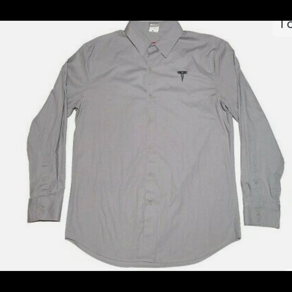 TESLA Mens LS stretch Poplin Shirt